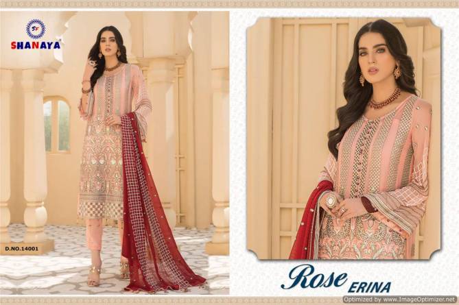 Shanaya Rose Erina Georgette Festive Wear Heavy Pakistani Salwar Kameez Collection
